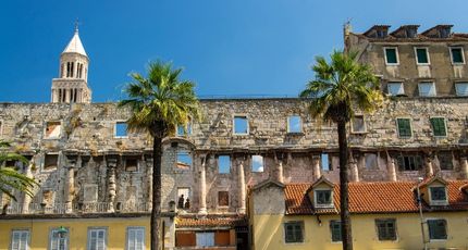 Historische binnenstad van Split in Kroatië